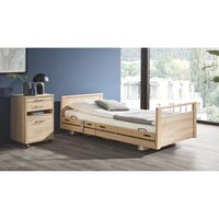 Pat medical, ingrijire la domiciliu, electric, cu telecomanda, 4 motoare, inaltime reglabila 25–80 cm, 225 kg, FMB Pro