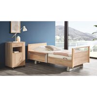 Pat medical, ingrijire la domiciliu, electric, cu telecomanda, 4 motoare, inaltime reglabila 26–80 cm, 175 kg, FMB Eco