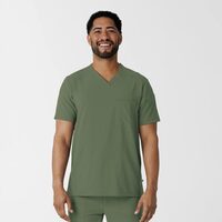 Bluza uniforma medicala, Wink Renew, 6834-OLIVE