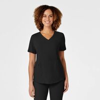Bluza uniforma medicala, Wink Renew, 6134-BLACK
