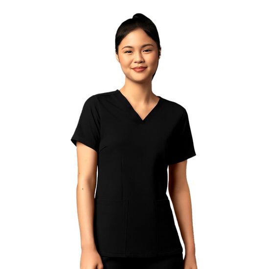 Bluza uniforma medicala, WonderWink Thrive, 6122-BLAC