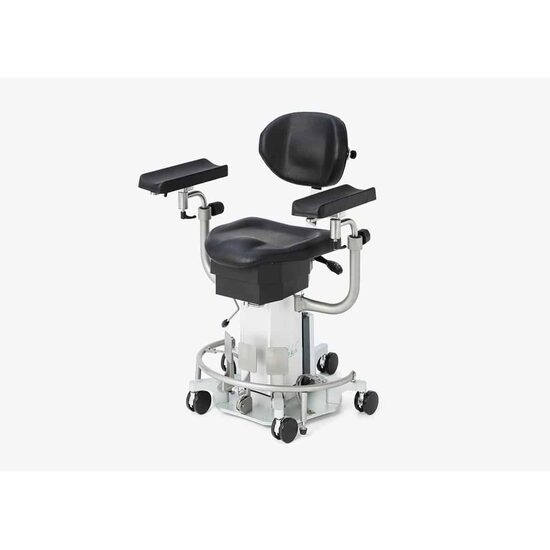 Scaun chirurgical electric AKRUS AK480, reglabil pe inaltime, cu baterie reincarcabila, pentru oftalmologie, ORL si microchirurgie