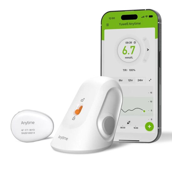 Sistem de monitorizare continua a glicemiei YuWell Anytime CT3