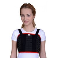 Orteza cervicotoracica-stern cu insertie metalica, negru, BRC421C-0 