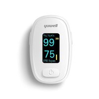 Pulsoximetru de deget, masurare saturatie oxigen si puls, afisaj OLED, Bluetooth, Yuwell YX306