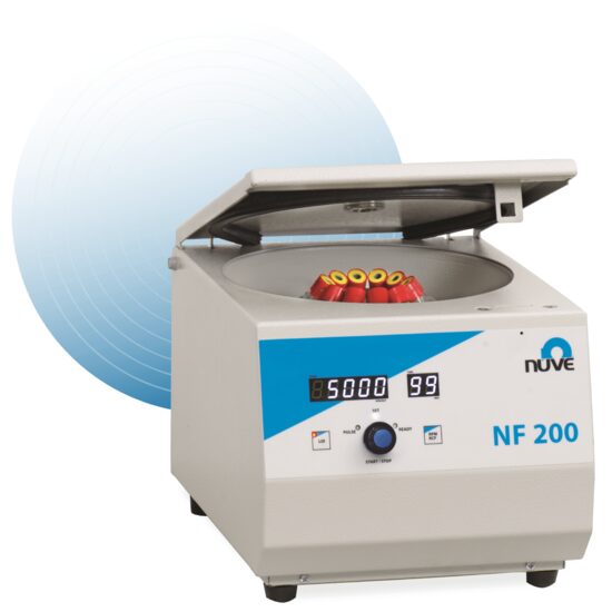 Centrifuga de laborator NF 200, 6.000 rpm, 4.065 x g, rotor 12 x 15 ml, control N-Prime