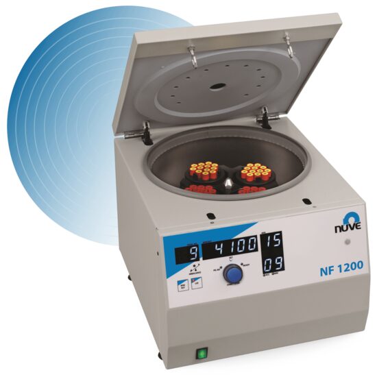 Centrifuga multifunctionala, de laborator NF 1200 / NF 1200R, 14.000 rpm, pana la 20.170 x g, capacitate 4 x 280 ml