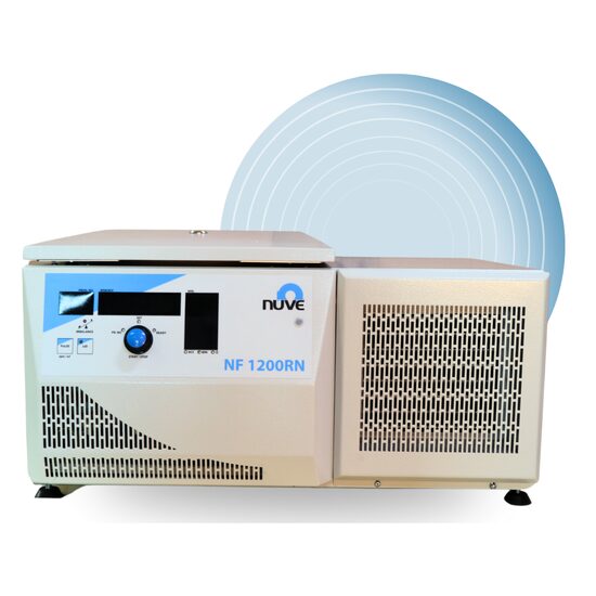 Centrifuga multifunctionala, de laborator NF 1200RN, refrigerata eco-friendly, 14.000 rpm, pana la 20.170 x g