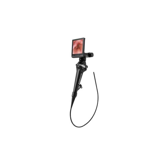Bronhoscop video flexibil SEESHEEN AF Series, sistem mobil cu monitor, rotatie adaptor 180 grade si variante pediatrie adult