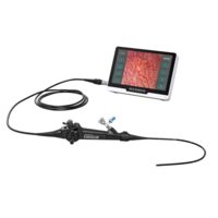 Cistoscop video flexibil SEESHEEN CY-1355 si CY-1356, pentru urologie, cu imagine clara si sistem portabil cu ecran 10,1 inch