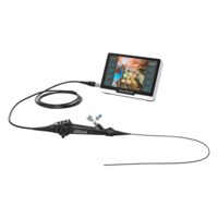 Ureteroscop video flexibil SEESHEEN UR-1328, cu rotatie stanga dreapta 120 grade si sistem portabil cu ecran tactil 10,1 inch