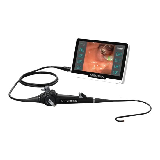 Coledocoscop video flexibil SEESHEEN CH-1349, cu sistem portabil cu ecran tactil 10,1 inch, pentru investigatii hepato-biliare