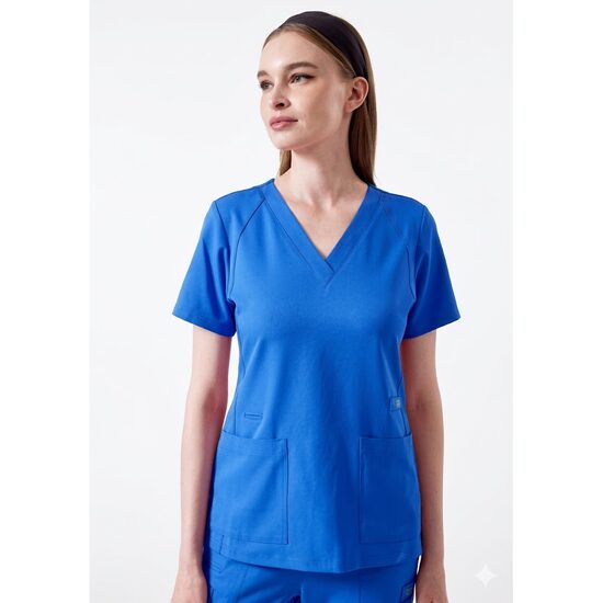 Bluza uniforma medicala, PARKLEY ELLE ASTRO, 1103-ROYA