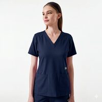 Bluza uniforma medicala, PARKLEY ELLE ASTRO, 1103-NAVY