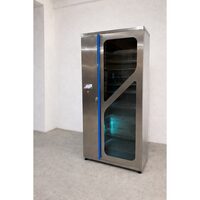 Dulap medical pentru uscarea instrumentelor, din inox, cu sistem de uscare si lampa UV, TDIN 2590 