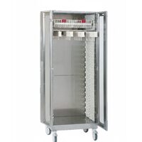 Dulap medical modular pentru catetere, din inox , cu roti, TDUK 2300