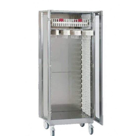 Dulap medical modular pentru catetere, din inox , cu roti, TDUK 2300