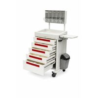 Carucior pentru anestezie cu metal vopsit electrostatic, TCAC 1300