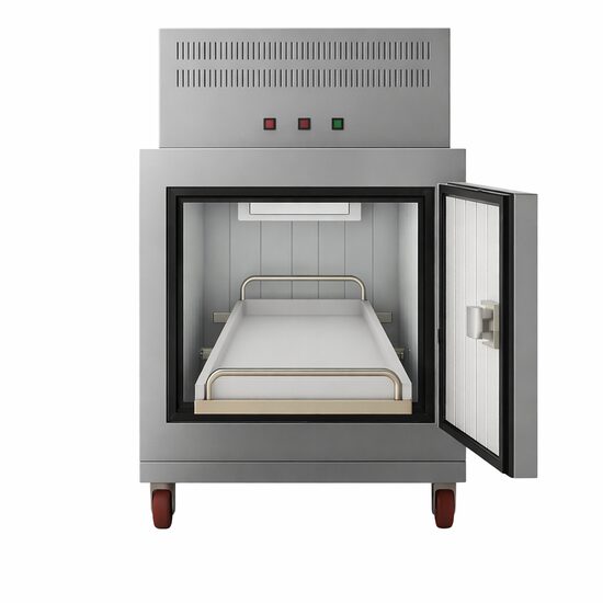 Camera mortuara modulara cu 2 compartimente si control digital de temperatura, 