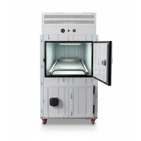 Camera mortuara modulara, cu 2 compartimente si usi frontale duble, control digital temperatura, TOMU 6020