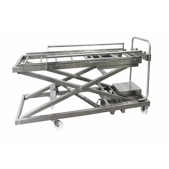 Lift electric mortuar cu reglaj electric pe inaltime, TOMU 6211