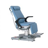 Scaun ORL electric, NITROCARE NHS 902,  cu 3 motoare, reglaj electric inaltime, spatar si suport pentru picioare