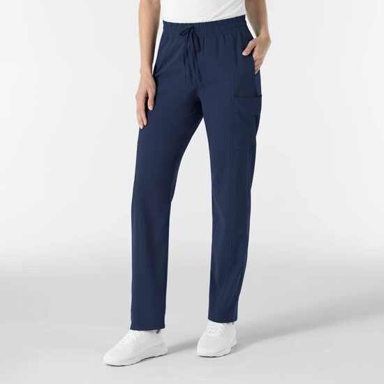Pantaloni uniforma medicala, Wink Renew, 5254-NAVY