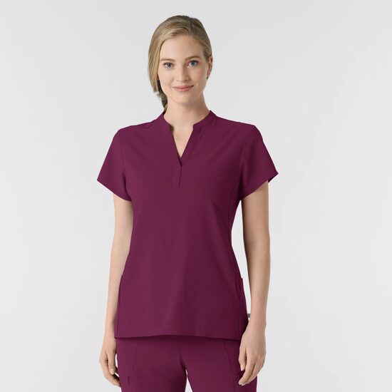 Bluza uniforma medicala, Wink Renew, 6734-WINE