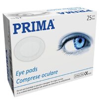 Comprese sterile oculare adezive, 5.6 x 7 cm, PRIMA, 25 bucati