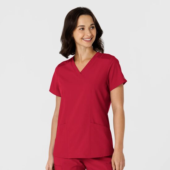 Bluza uniforma medicala, Wink W123, 6145 - REDT