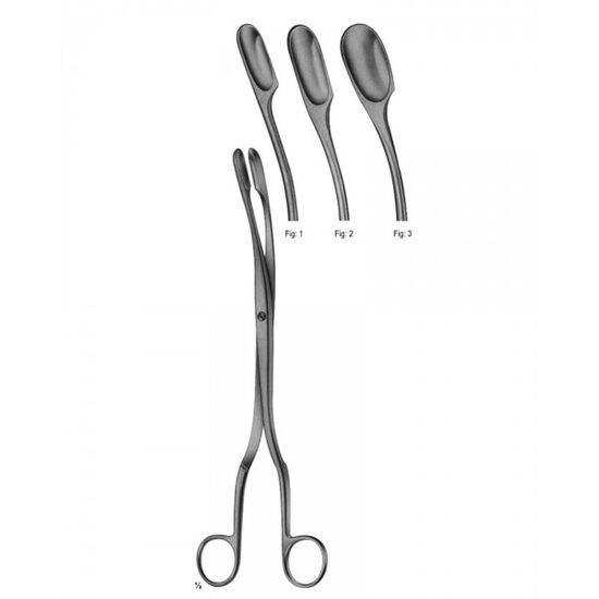 Pensa ginecologica si obstetricala Winter, curba 29 cm
