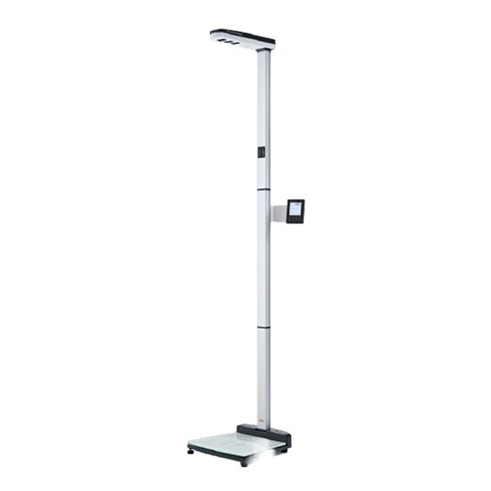 Statie de masurare ultrasonica pentru inaltime si greutate, cu ghidare vocala, 300 kg, Seca 287
