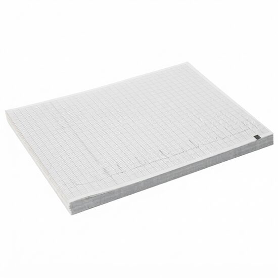 Hartie ECG, tip Z-fold, compatibila cu electrocardiograful Cardio 10