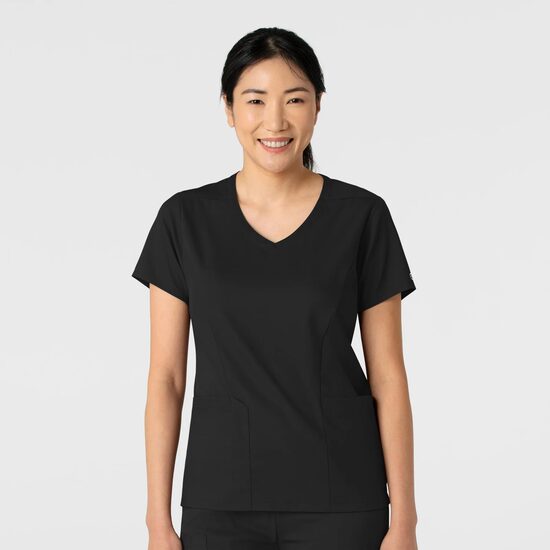Bluza uniforma medicala, Wink Boundless, 6251-BLACK