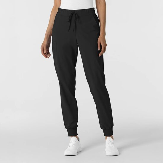 Pantalon uniforma medicala, Wink Renew, 5934-BLACK