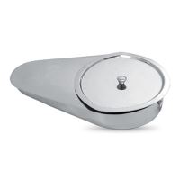 Plosca medicala urinara, inox inoxidabil 18/10 pentru adulti, cu maner fara sudura, nesterila