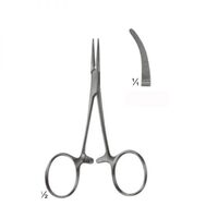 Pensa hemostatica Baby-Mosquito, curba,10cm
