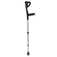 Carja ergonomica, cu cotiera, de mana, reglabila, adulti, metalica, de mers, negru, maner antialunecare, confortabila si sigura in folosire, pufere antiderapante, RP701N