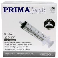 Seringi 5ml, 21G 100BUC