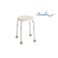 Scaun de dus reglabil, material aluminiu anodizat, fara spatar, sarcina maxima 110 kg