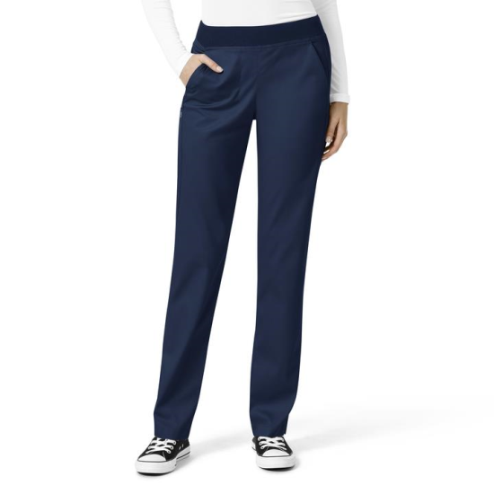 Pantaloni uniforma medicala, WonderWink PRO, dama, bleumarin