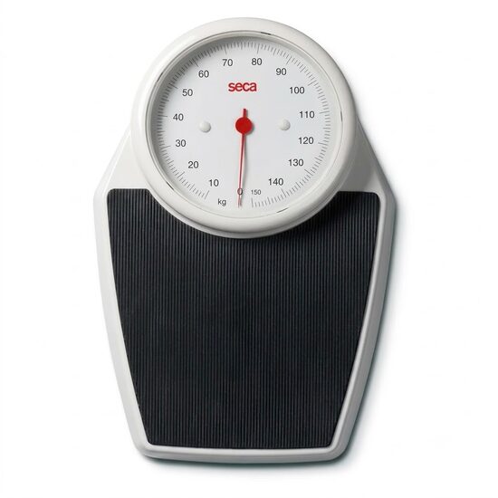 Cantar mecanic de podea, cu afisaj circular, 150 kg, Seca 761