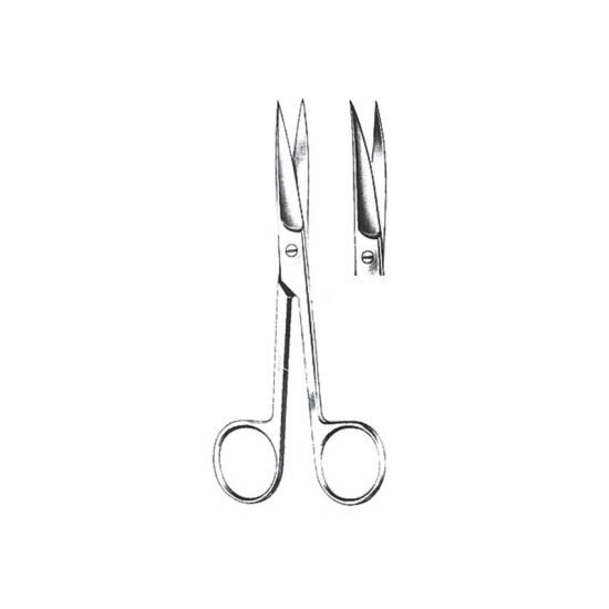 Foarfeca varf curbat ascutit/ascutit 20cm
