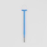 Electrod monopolar drept, varf bucla 20x20mm, lungime 15cm 152-190-20