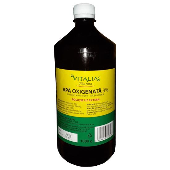 Apa oxigenata 3% flacon 1000ml