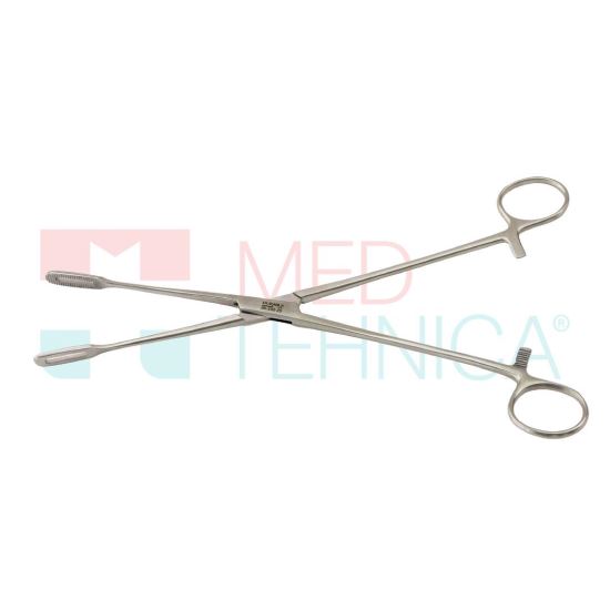 Pensa dreapta port-tampon cu burete, 25cm