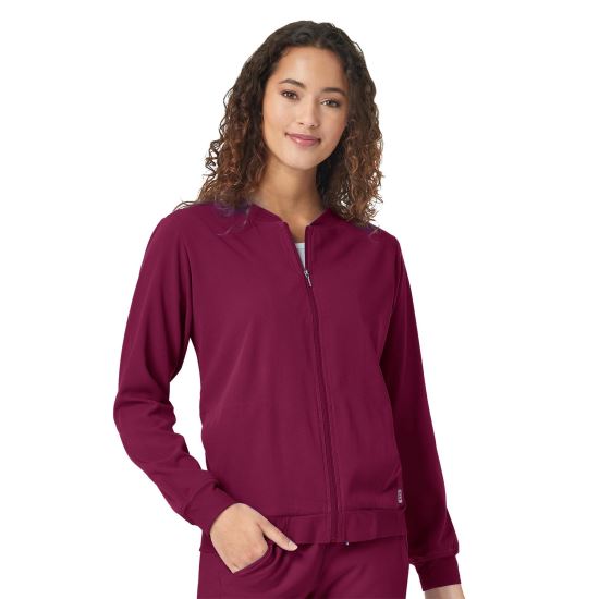 Jacheta uniforma medicala, Wink Aero, 8129 Wine