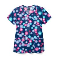 Bluza uniforma medicala, Zoe+Chloe, dama, multicolor