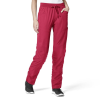 Pantaloni uniforma medicala, WonderWink NEO, dama, rosu