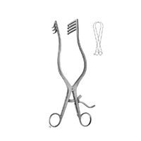 Retractor cu autoblocare ANDERSON-ADSON, ascutit, 19cm